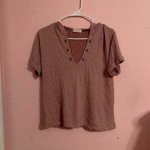 short sleeve crop top sweatshirt